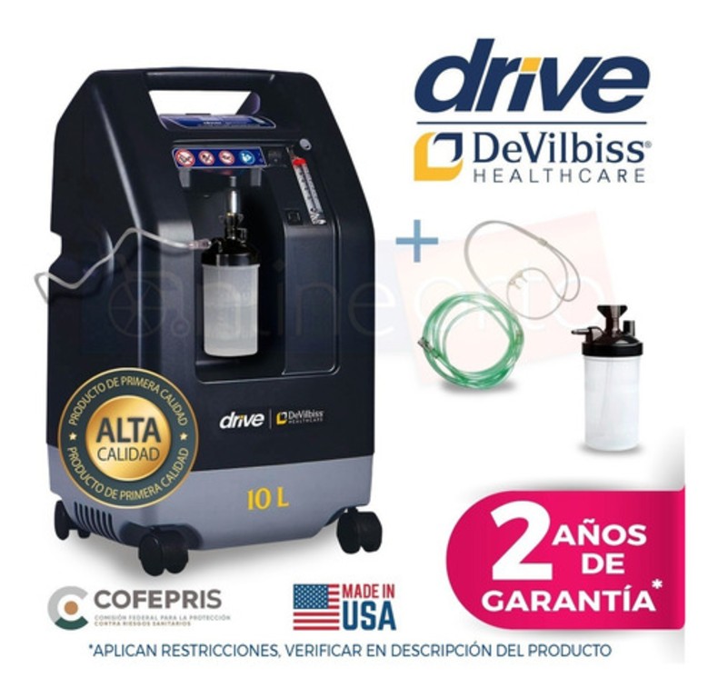Concentrador De Oxigeno Drive Dvilbiss 10 Litros