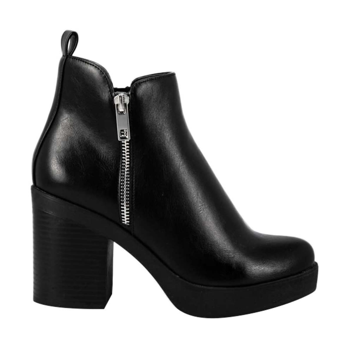 Par de botas cortas y casuales de la marca Tierra Bendita para mujer, color negro, mod. 2S04 878777