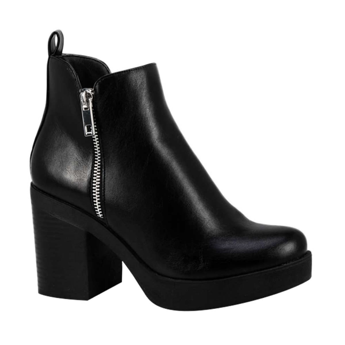 Par de botas cortas y casuales de la marca Tierra Bendita para mujer, color negro, mod. 2S04 878777