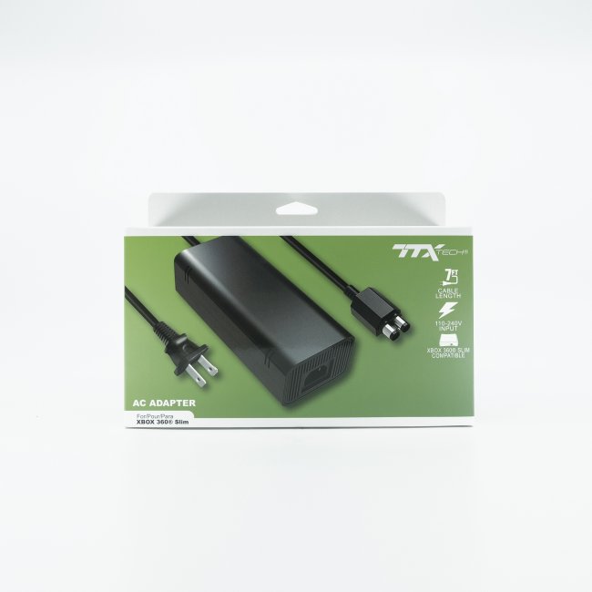 Adaptador de Corriente AC para Xbox 360 Slim TTX Tech