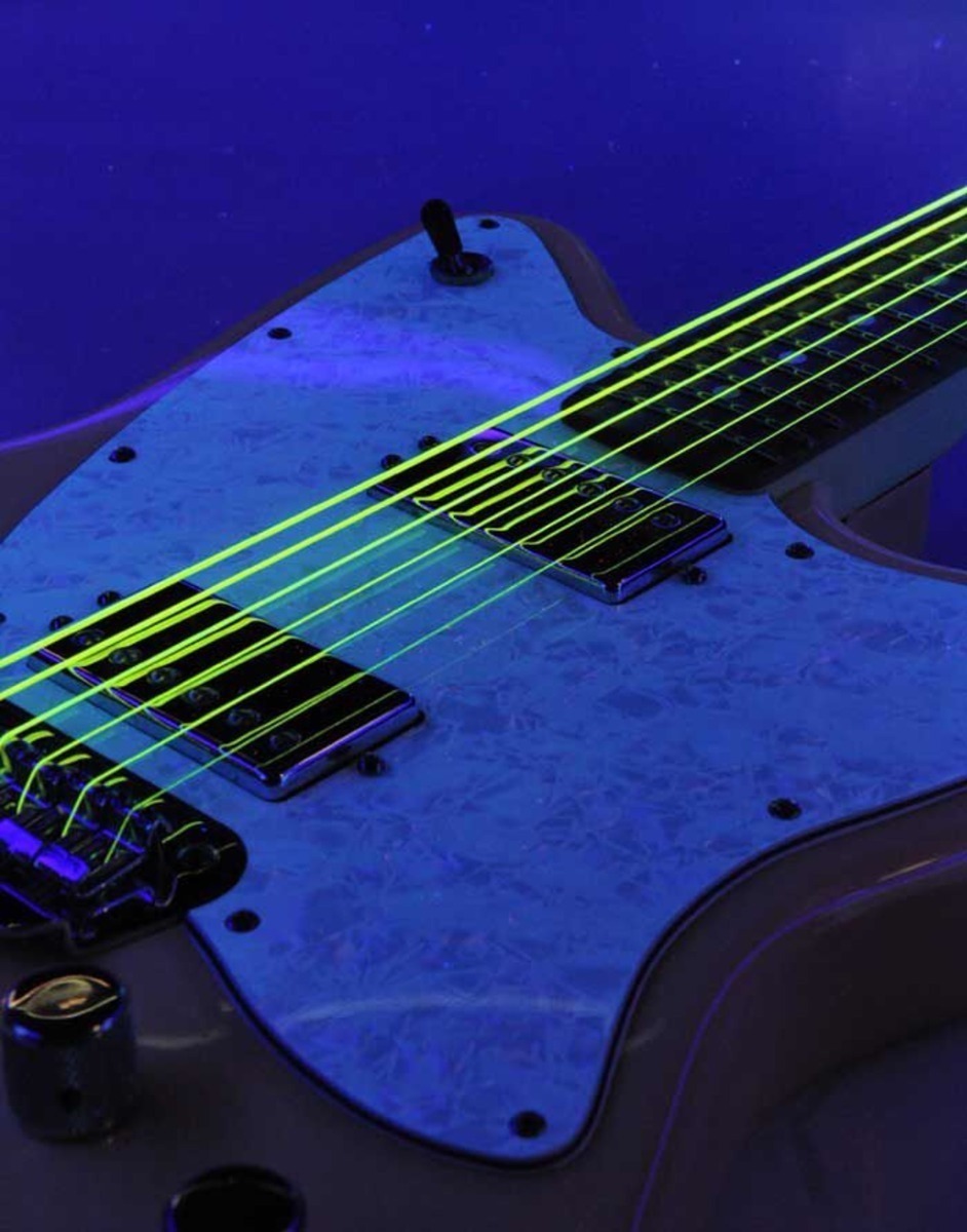 Paquete Cuerdas P/ Guitarra Neon Yellow, Dr Strings Nye-10