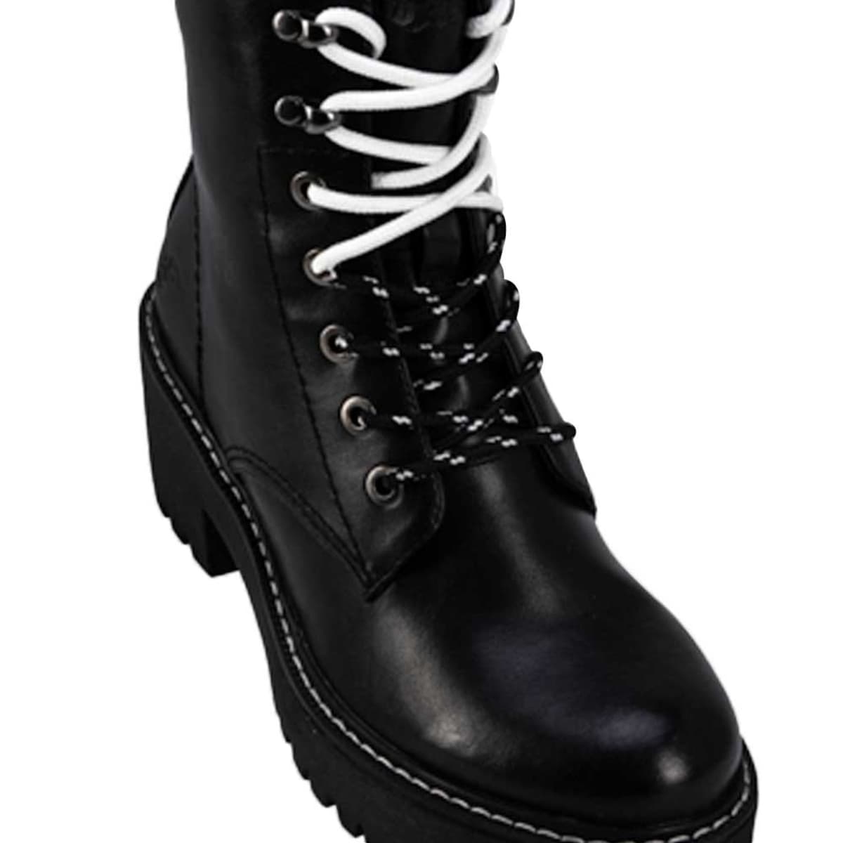 Bota Militar De Mujer Goodyear Negra De Calidad!