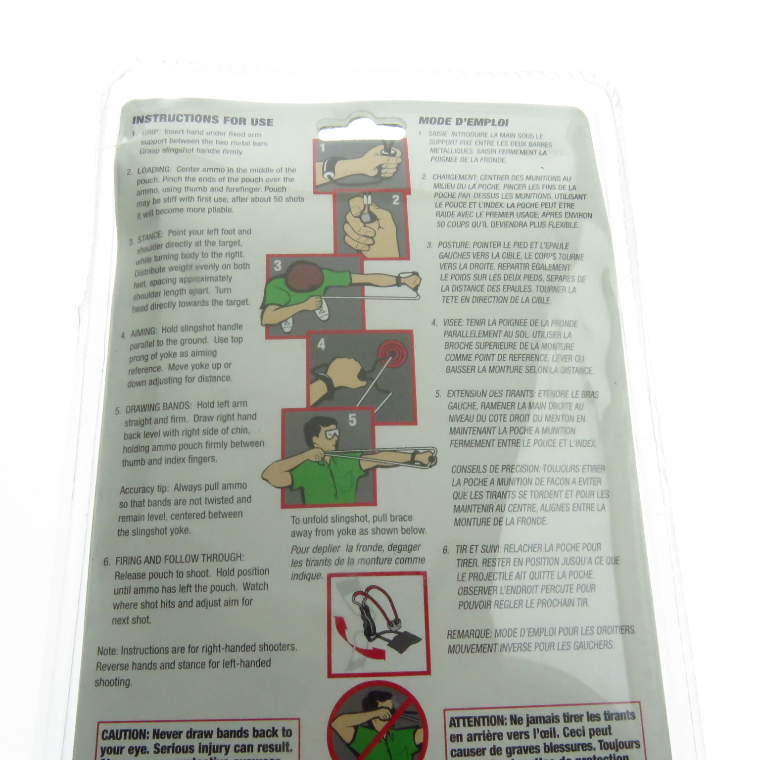 Ma3055K Marksman Resortera - Hulera Plegable Con Apoyo