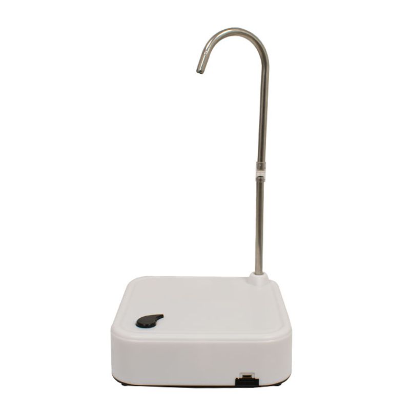 DISPENSADOR AUTOMATICO DE AGUA PARA GARRAFON, RECARGABLE.