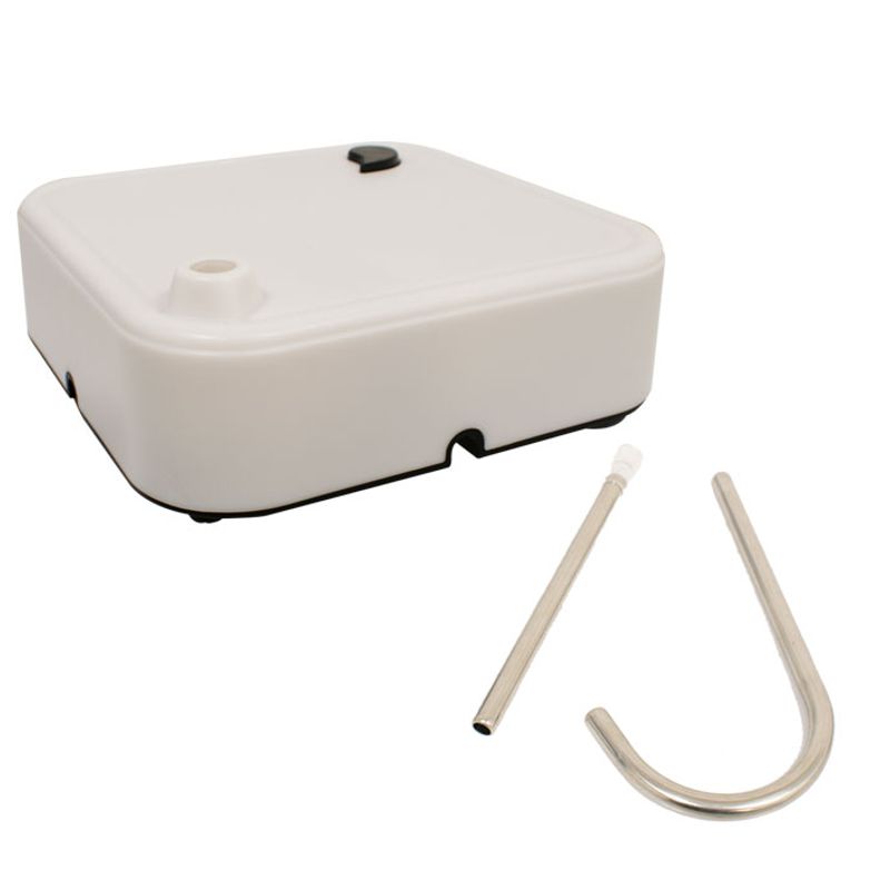 DISPENSADOR AUTOMATICO DE AGUA PARA GARRAFON, RECARGABLE.