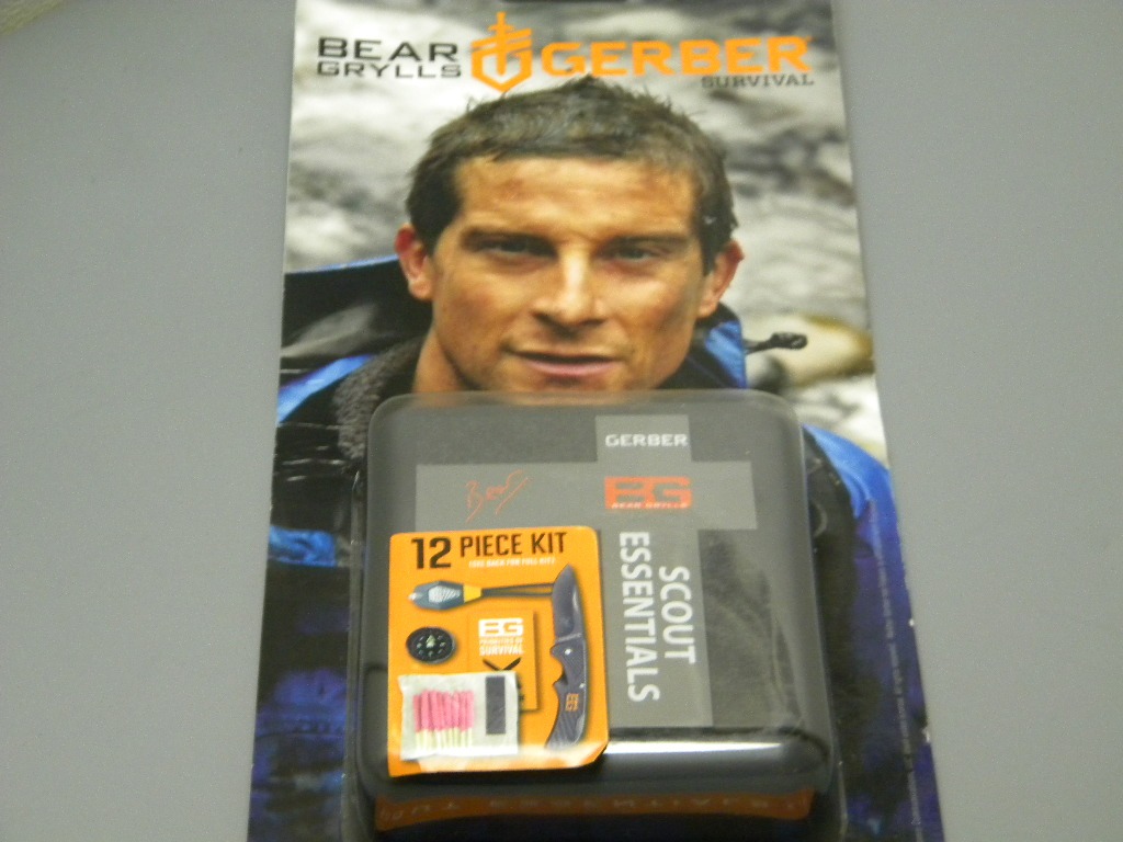 G1078 Gerber Bear Grylls Scout Essential Kit Con Estu.