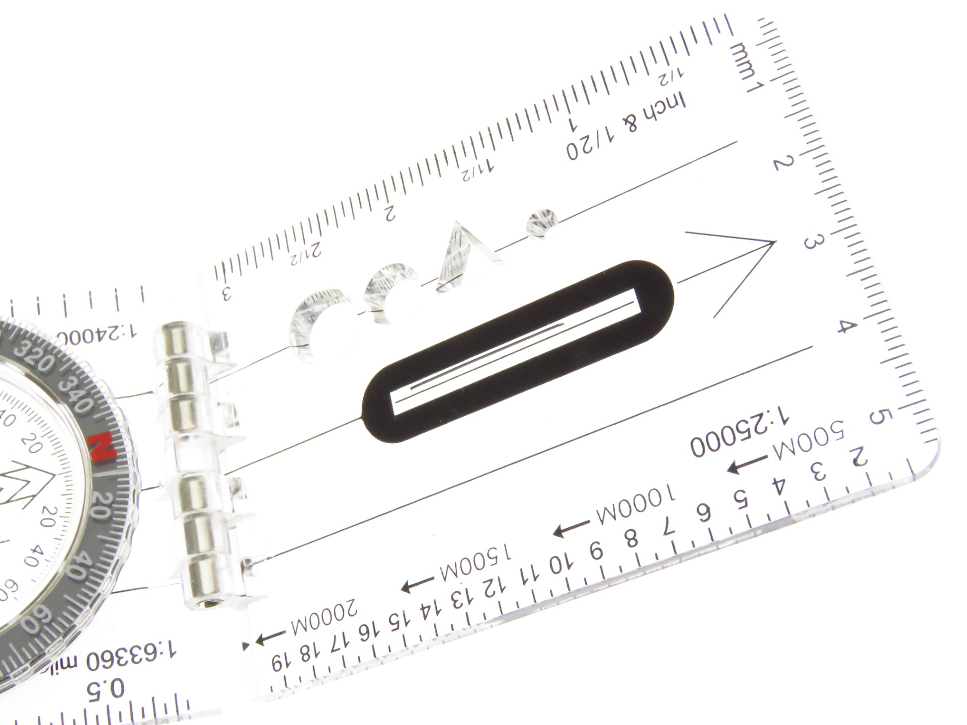 Exp52 Explorer Compas O Brujula Scout Con Mira Plegable