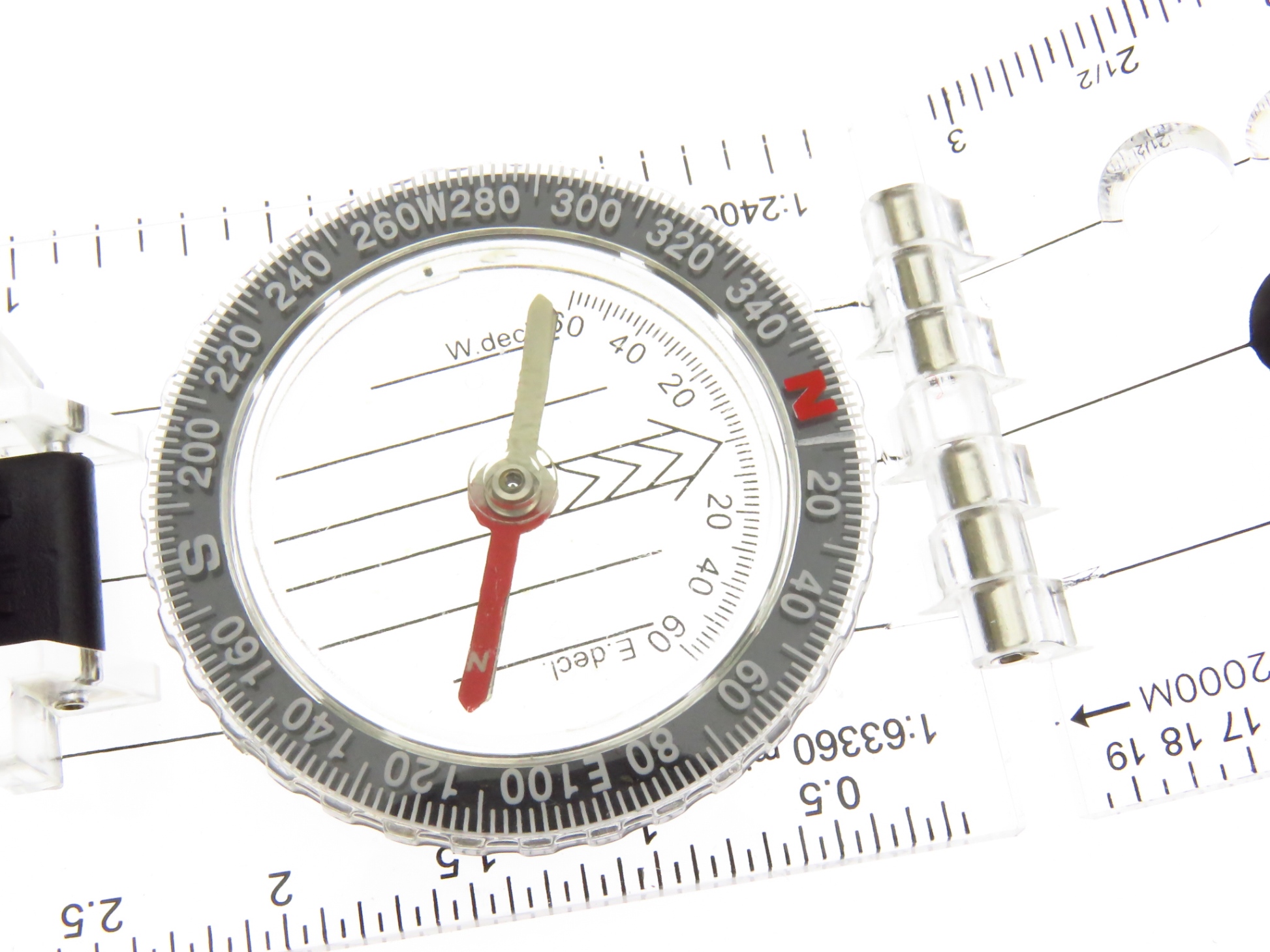 Exp52 Explorer Compas O Brujula Scout Con Mira Plegable