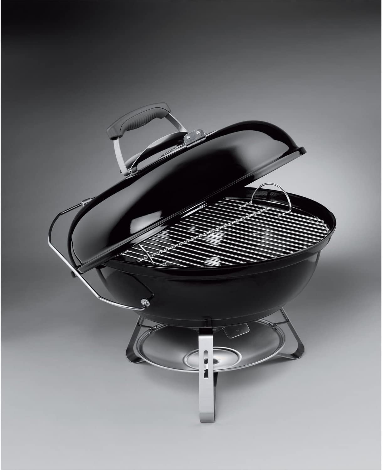 Asador de carbón Smokey Joe Premium, 14" Negro