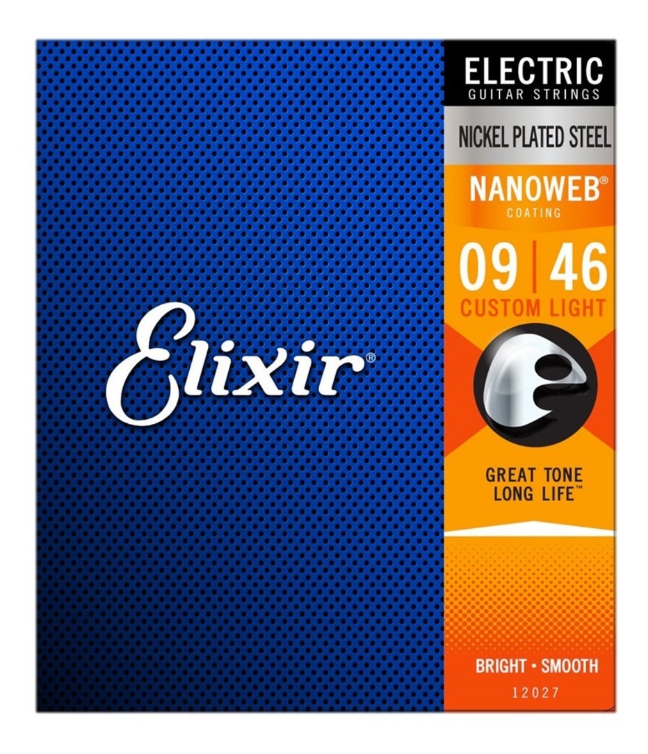 Juego De Cuerdas Para Guitarra Eléctrica Elixir 12027