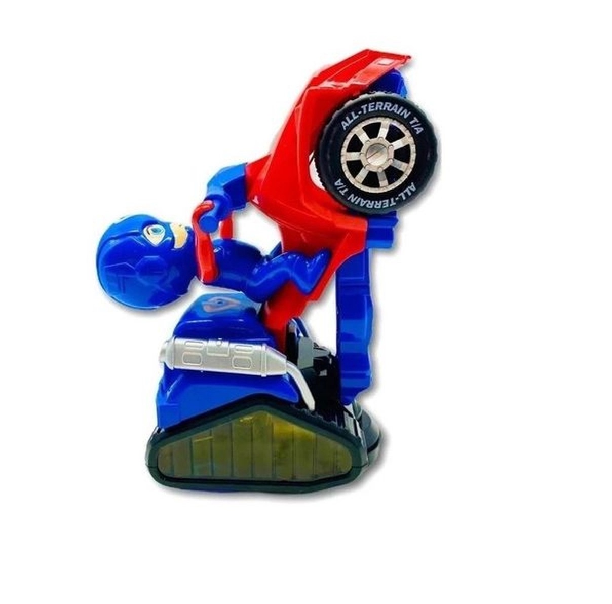 Transformer 2 En 1 Luz Sonido Cool Shape Motorcycle Niño Rojo