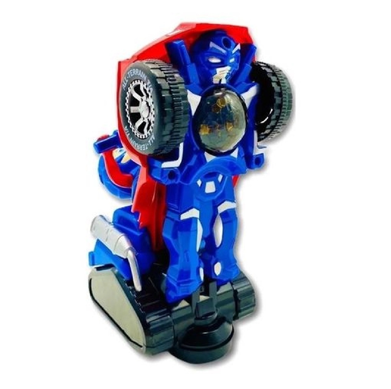 Transformer 2 En 1 Luz Sonido Cool Shape Motorcycle Niño Rojo