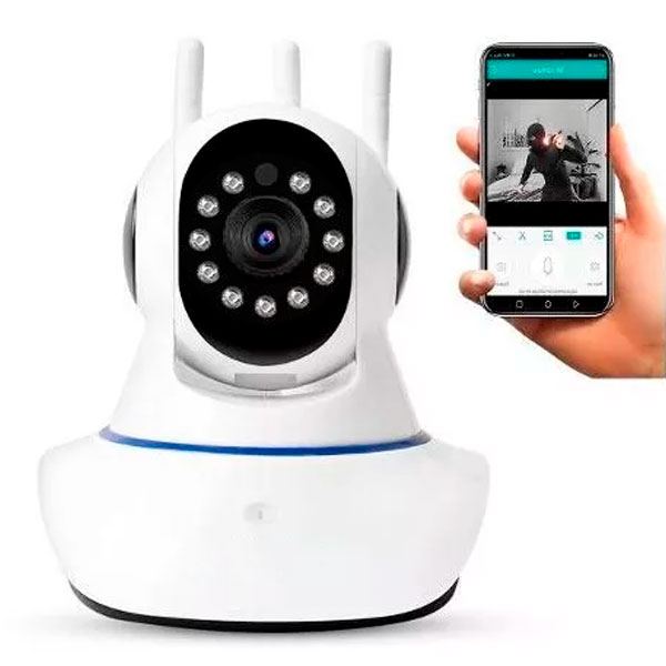 Cámara De Seguridad Inteligente Wifi Smart 