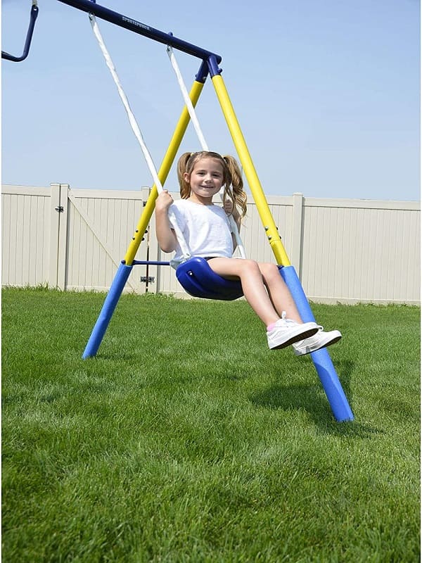 Juego de Columpios con resbaladilla 