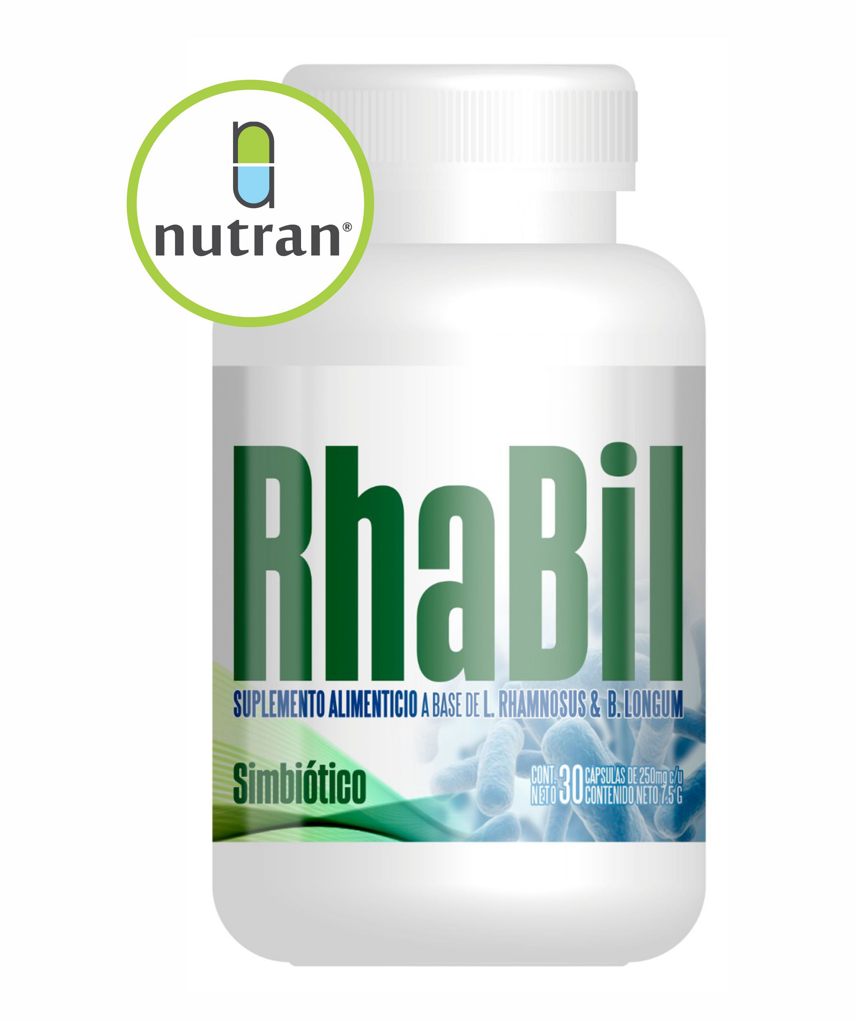 Rhabil Frasco con 30 capsulas Desacaf Biotec