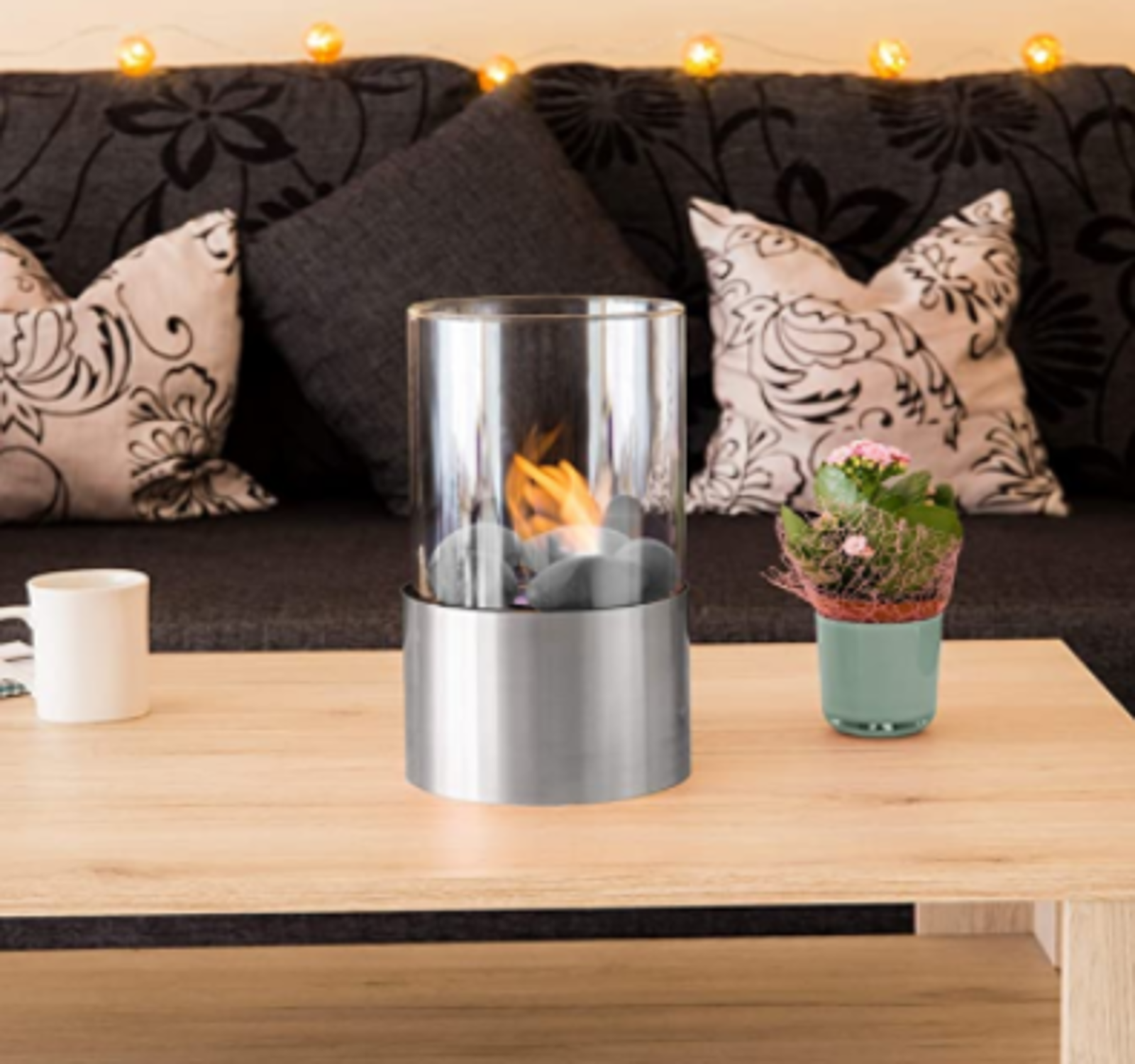 chimenea de etanol para mesa