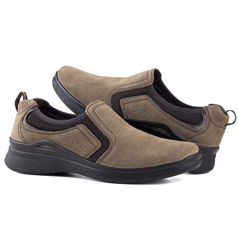 ZAPATOS DAMA MOCASÍN CASUALES FLEXI 37510 CAFÉ ORIGINALES