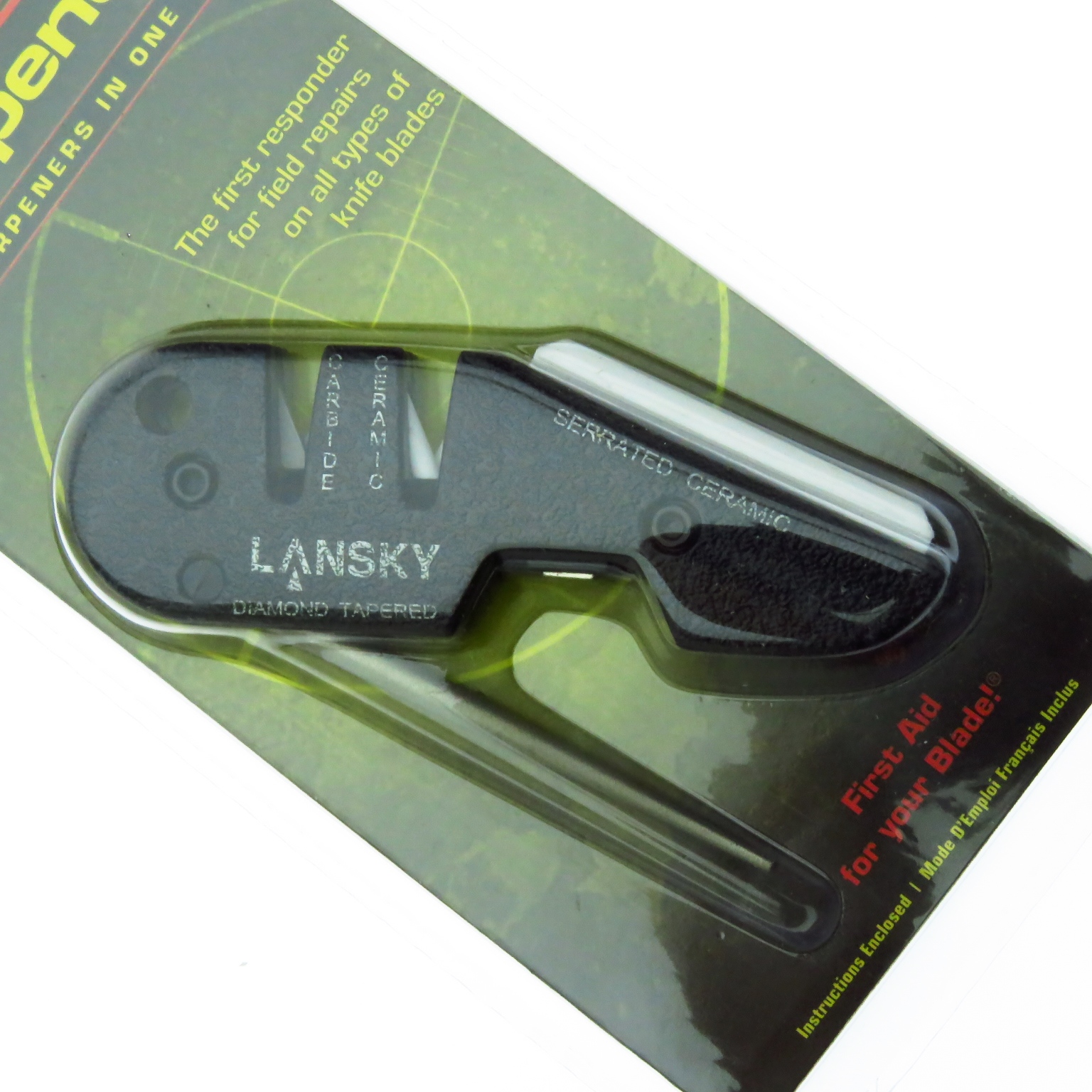 Ls52 Lansky Blade Medicl Afilador Diamante Carbu Y Ceram.