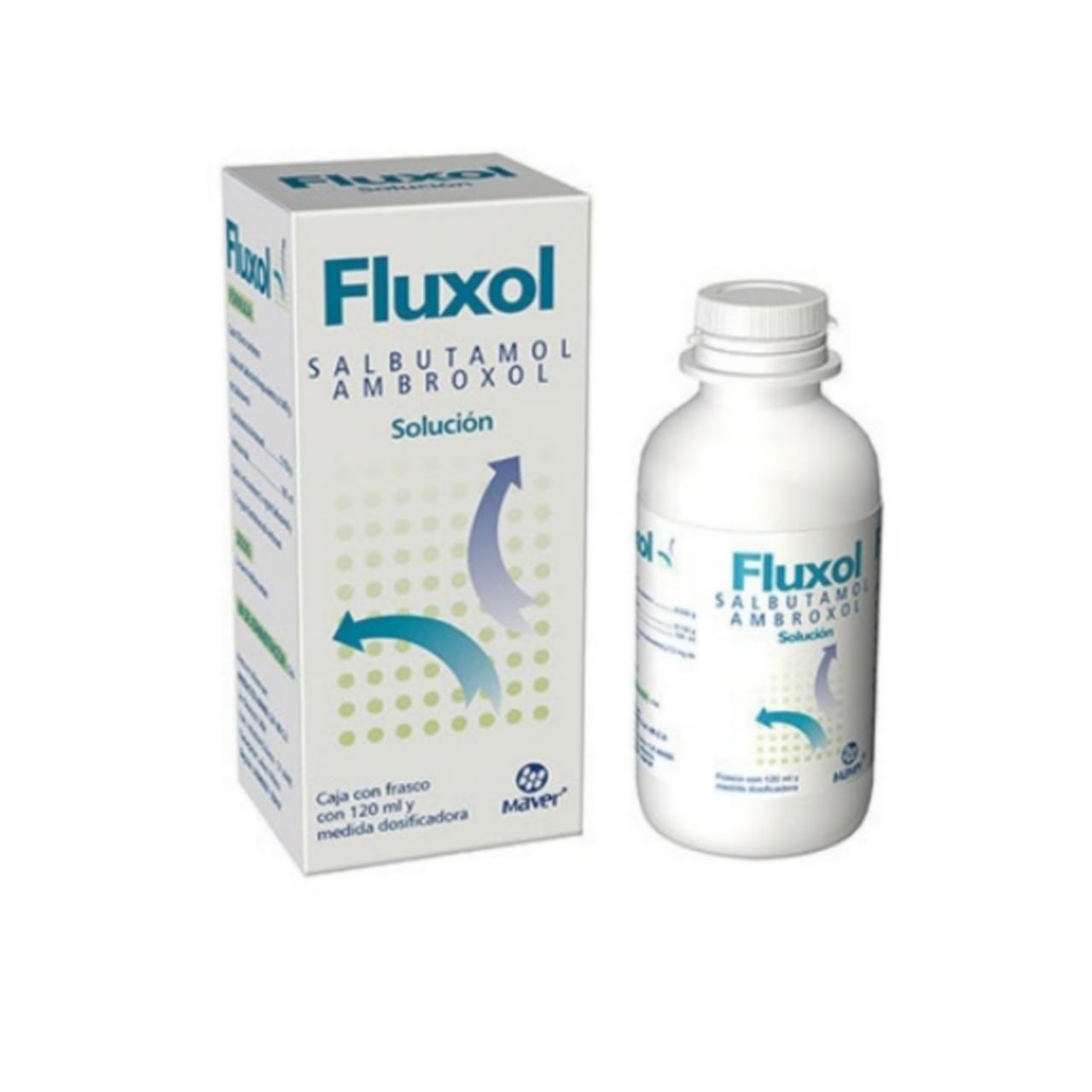 Fluxol, Salbutamol-Ambroxol 40mg/150mg/100ml 120ml