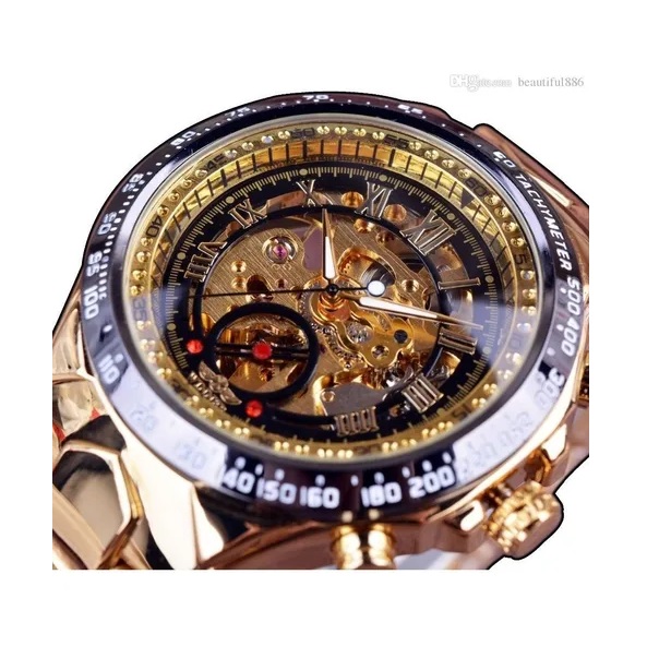 Reloj Original Marca Winner Automático Tipo Esqueleto