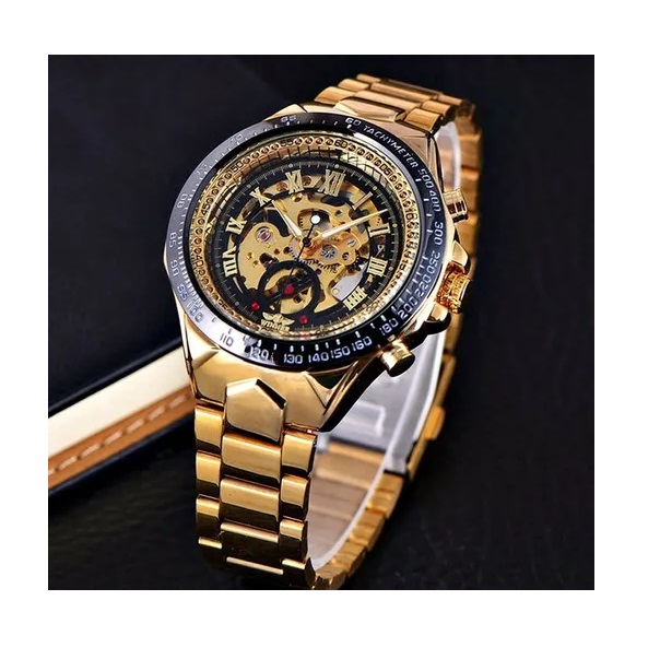 Reloj Original Marca Winner Automático Tipo Esqueleto