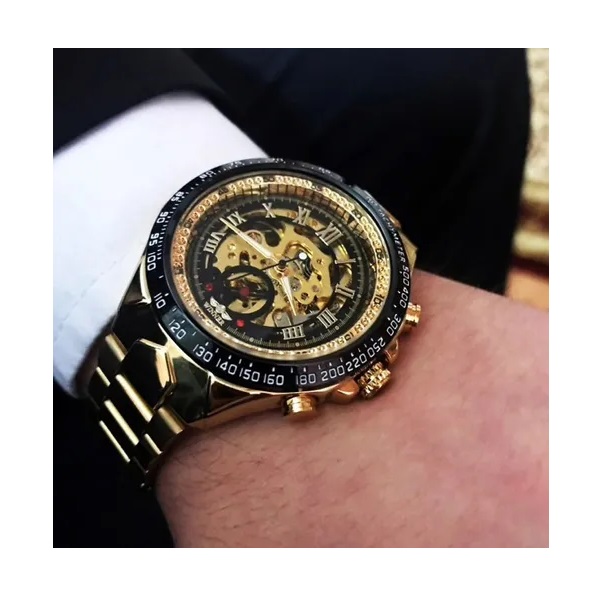 Reloj Original Marca Winner Automático Tipo Esqueleto