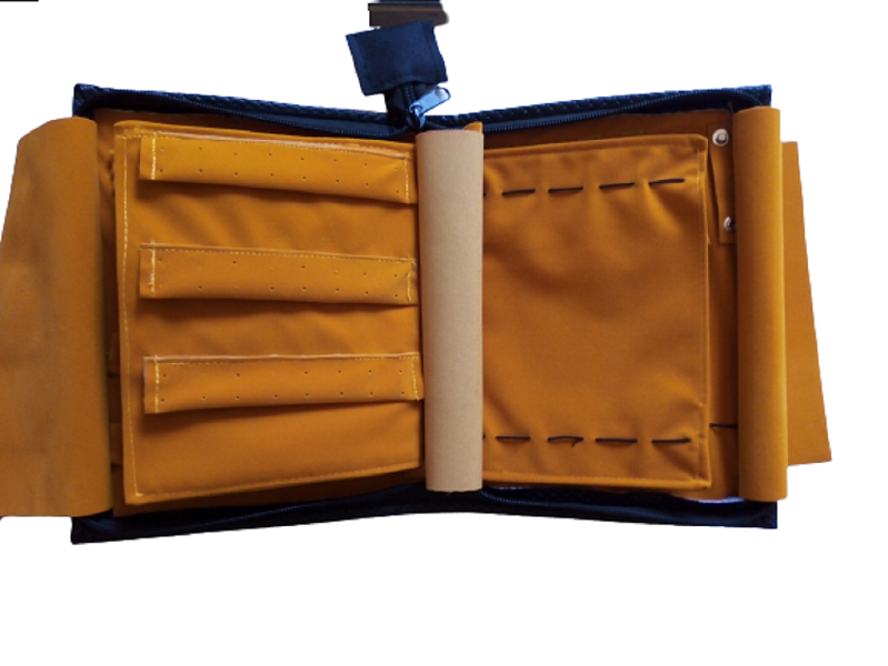 Carpeta mixta para joyeria , Manta de exhibición organizadora para joyería Manta organizadora,  Estuche para anillos, aretes, pulseras, cadenas para aretes, Estuche para aretes , Bolsa de Almacenamiento de joyería, Organizador de Pendientes y Collar y Pulsera