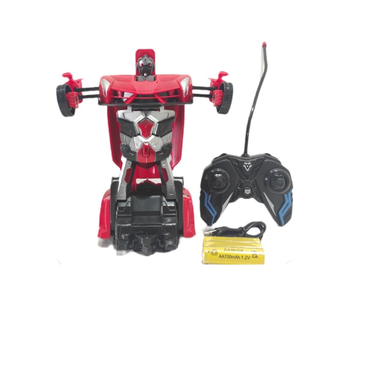 Carro Control Remoto Transformers Lamborghini 1:18 Juguetes Rojo