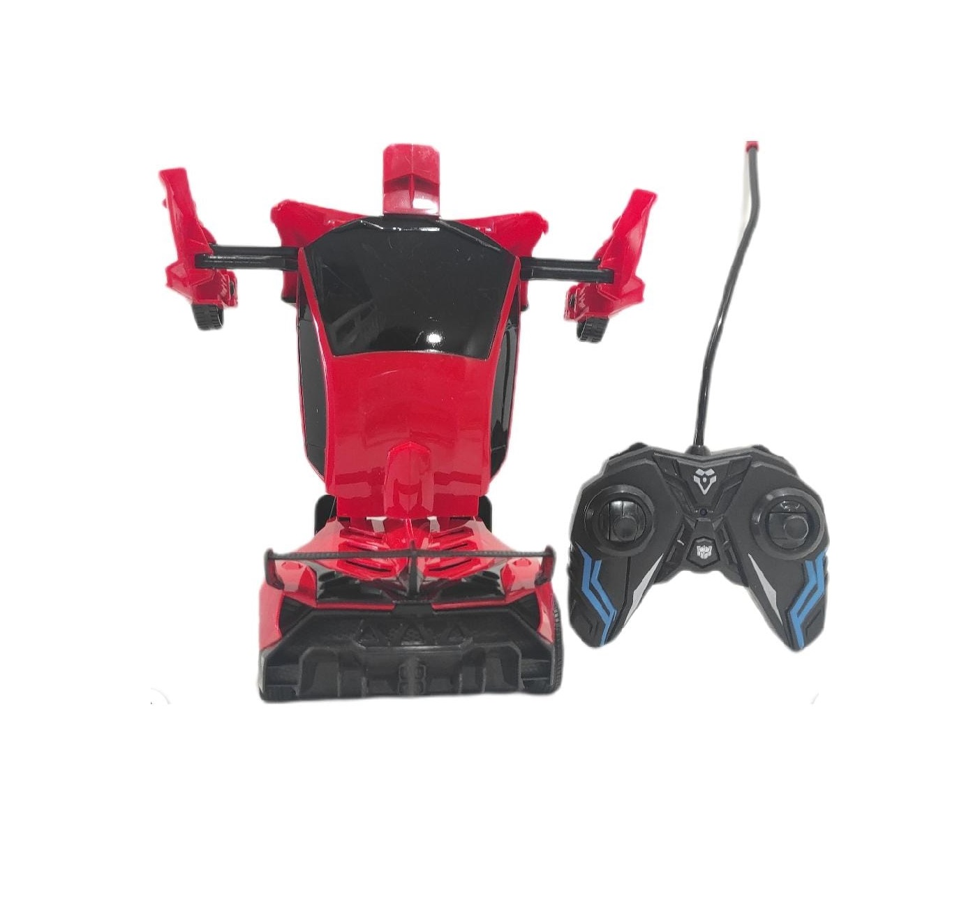 Carro Control Remoto Transformers Lamborghini 1:18 Juguetes Rojo