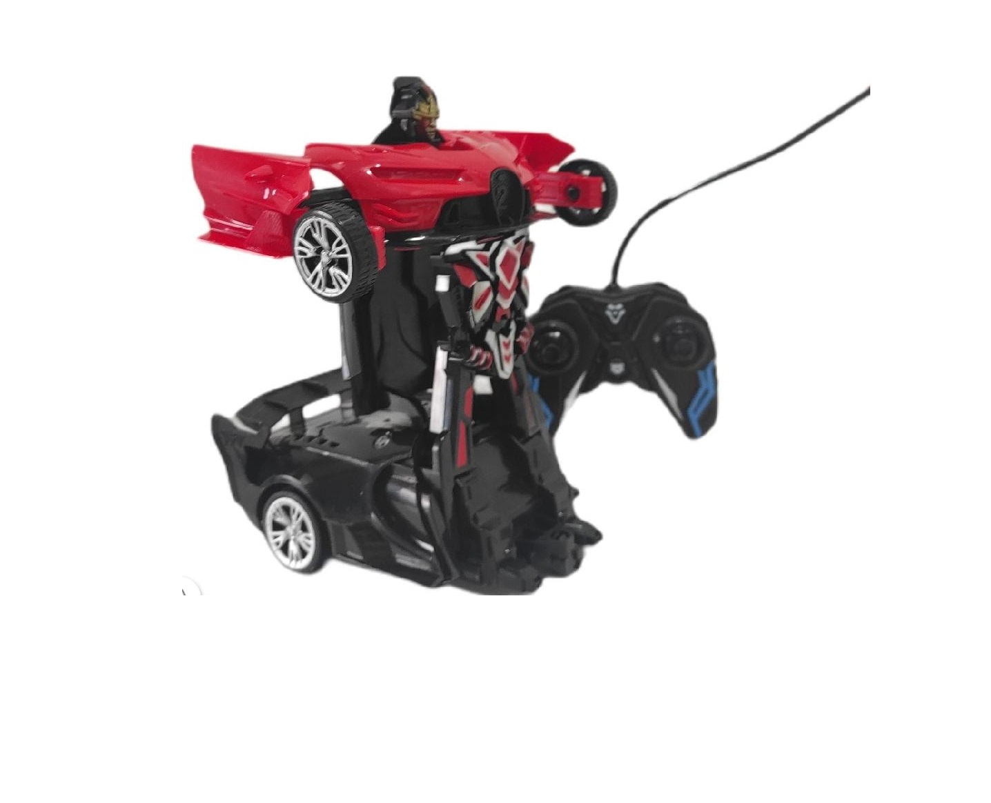 Carro Control Remoto Transformers Lamborghini 1:18 Juguetes Bugatti Rojo