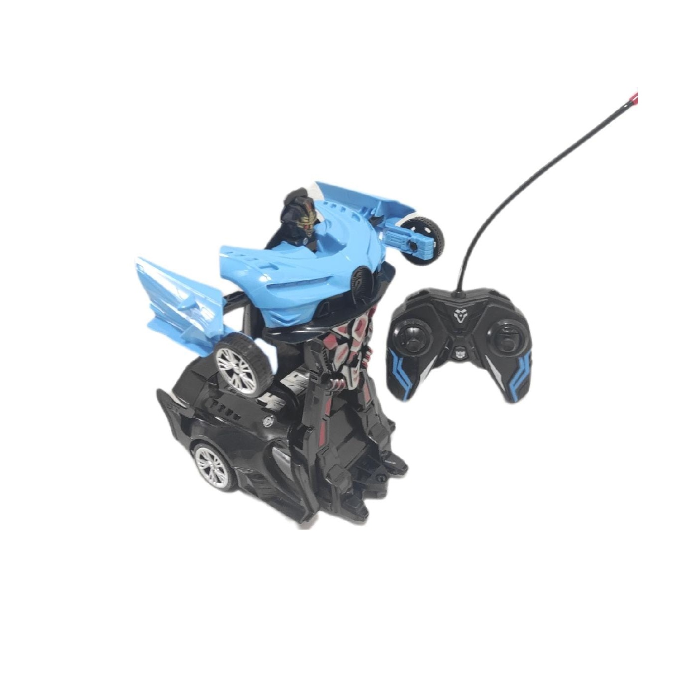 Carro Control Remoto Transformers Lamborghini 1:18 Juguetes Bugatti Azul