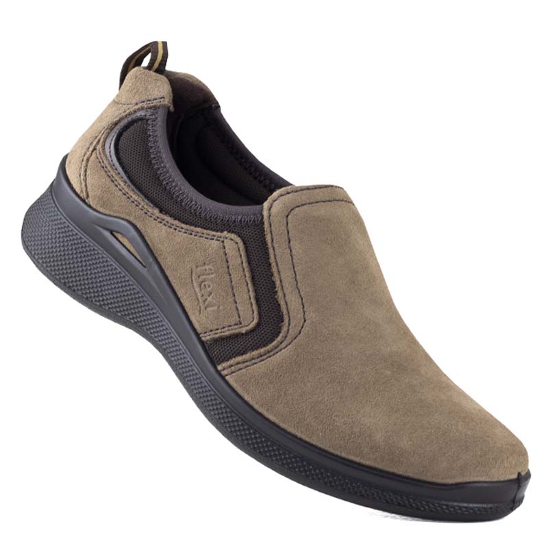 ZAPATOS DAMA MOCASÍN CASUALES FLEXI 37510 CAFÉ ORIGINALES