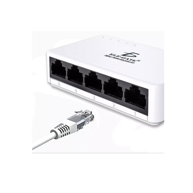 Switch Ethernet 5 Puertos Red 10/100m