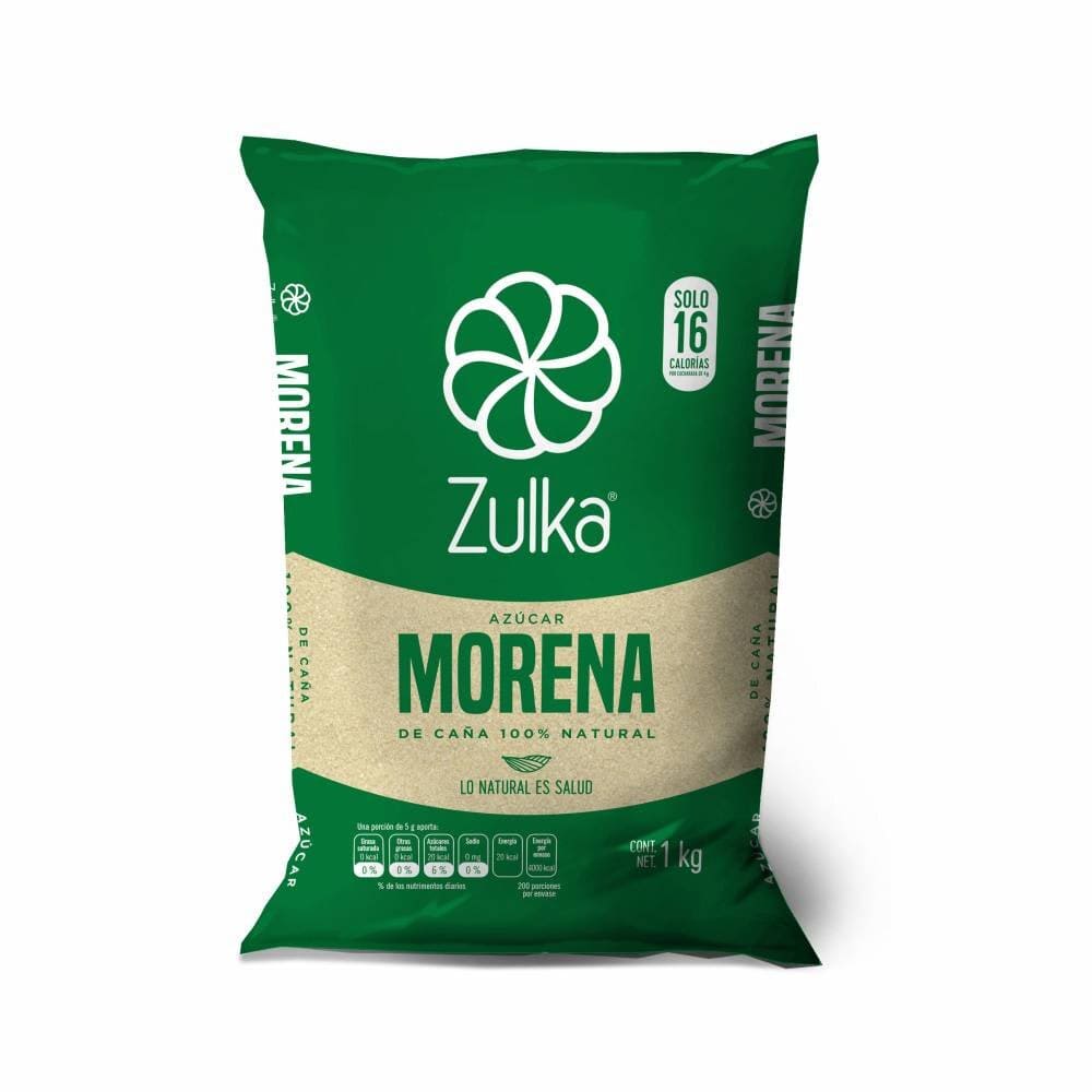 Azúcar Morena Zulka 10 pzas de 1 kg c/u
