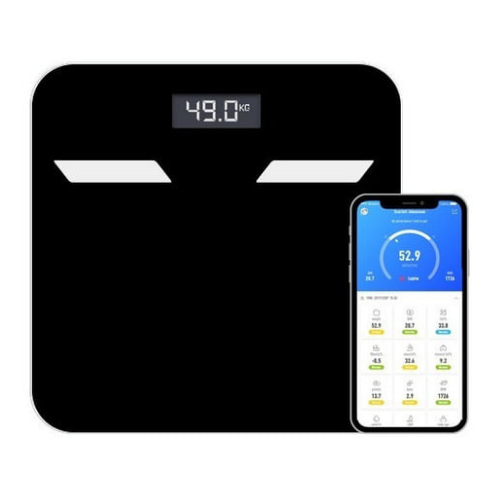 Báscula Digital Inteligente Bluetooth Vía App. Imc 180kg 