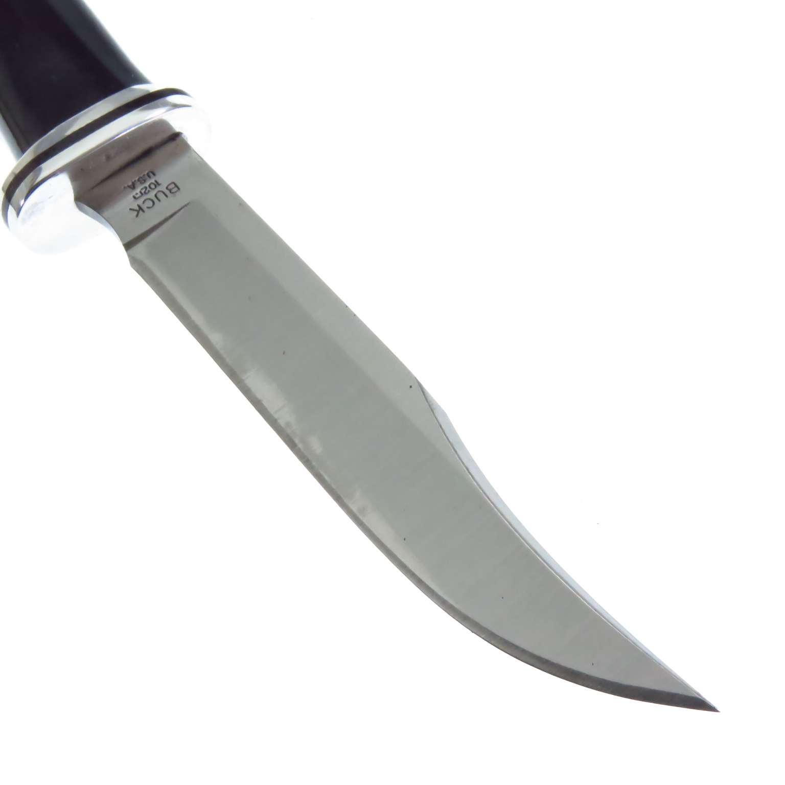 Bu102 Buck Cuchillo Woodsman Punta Clip Funda De Piel