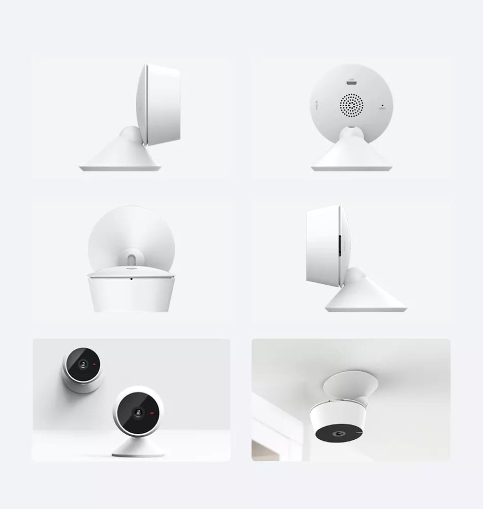 Camara De Seguridad Minimalista Interiores 2MP 720 HD Audio,Voz, Alexa google 