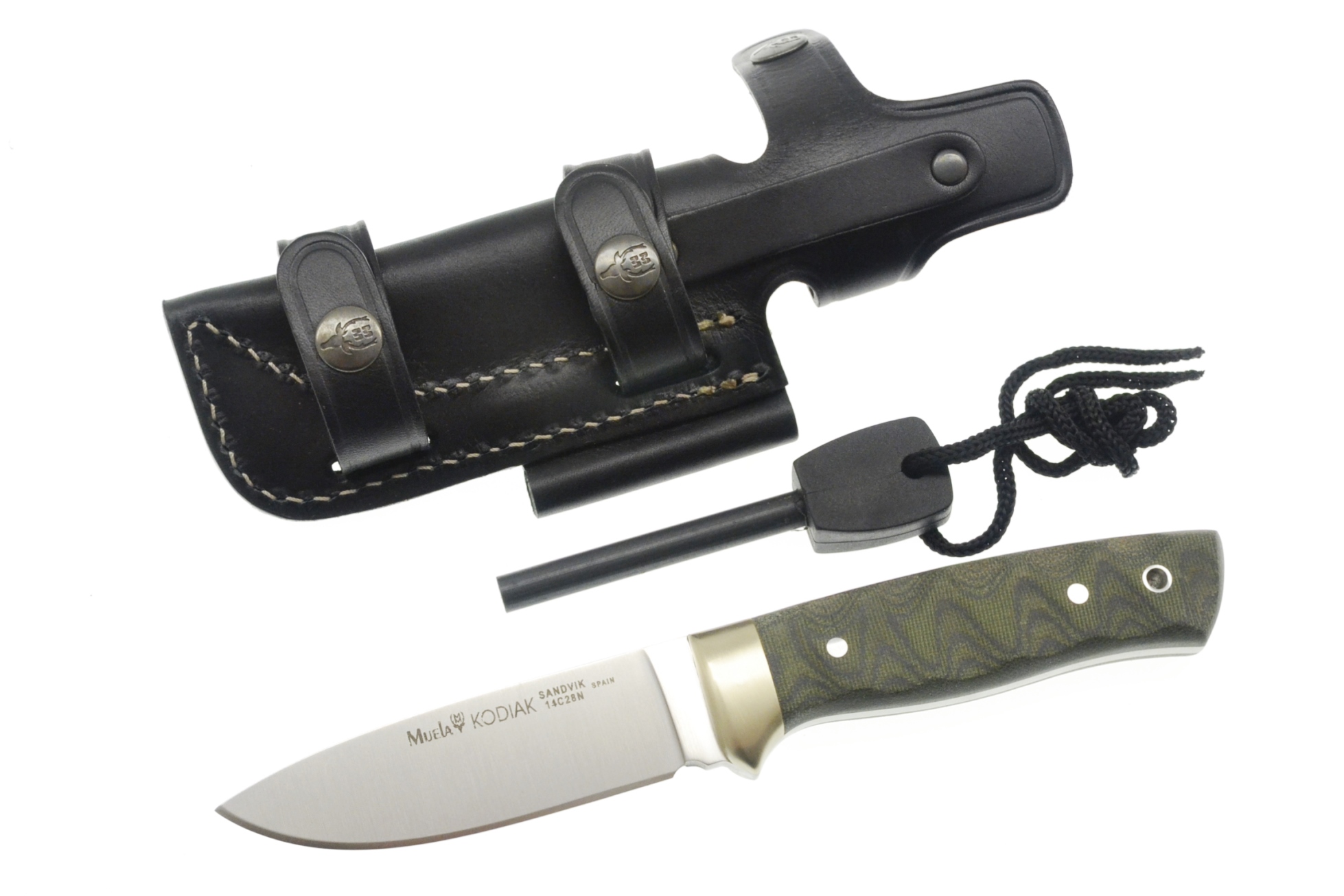 Ciko10Gm Muela Kodiak 10Gm Cuchillo Supervivencia Con Funda.