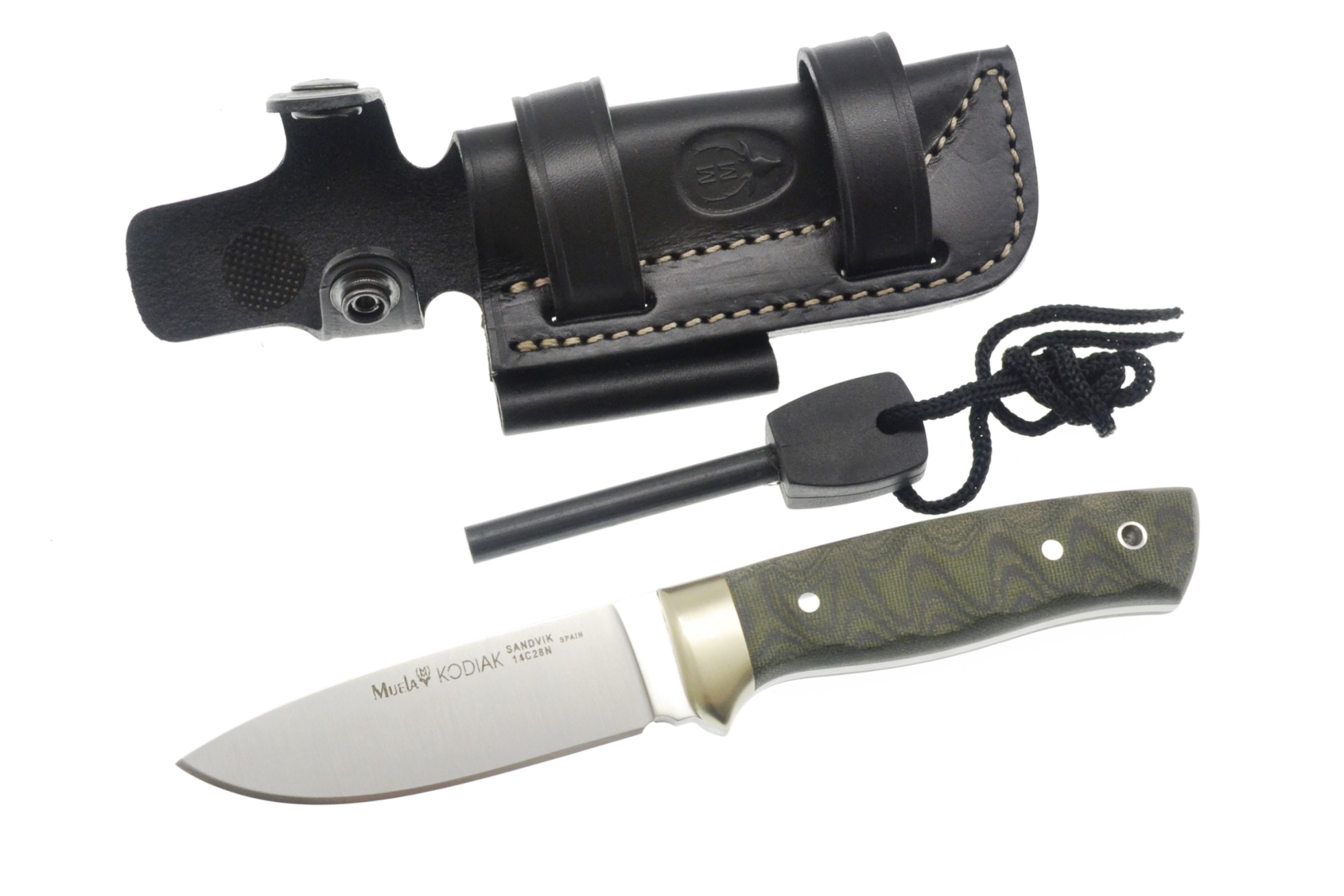 Ciko10Gm Muela Kodiak 10Gm Cuchillo Supervivencia Con Funda.