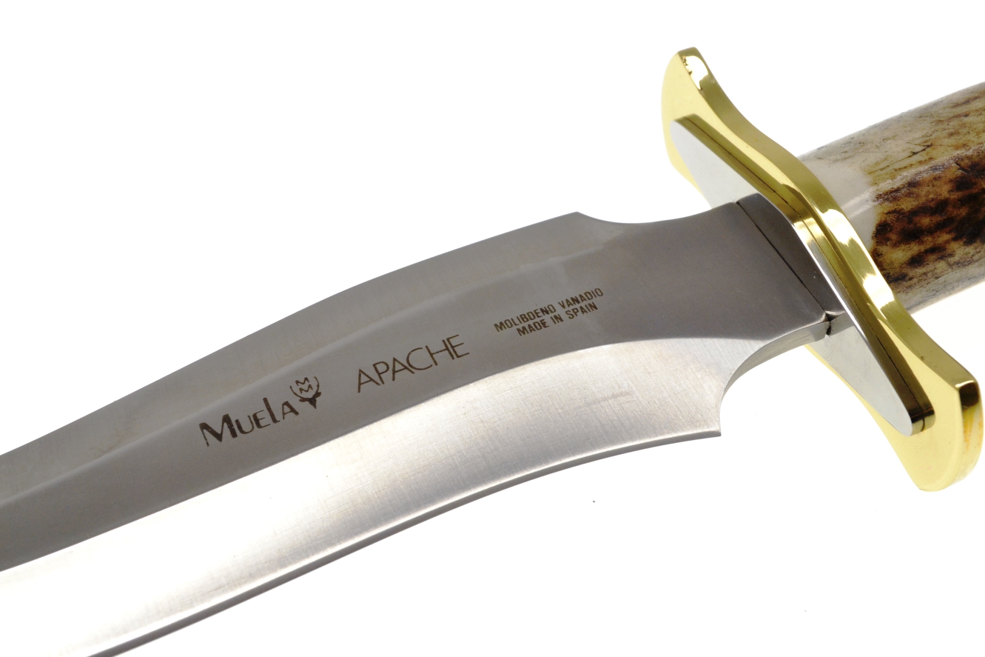 Ciapa Muela Apache Cuchillo Asta De Venado