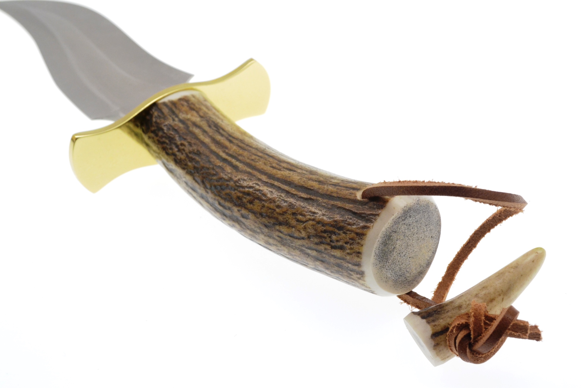 Ciapa Muela Apache Cuchillo Asta De Venado