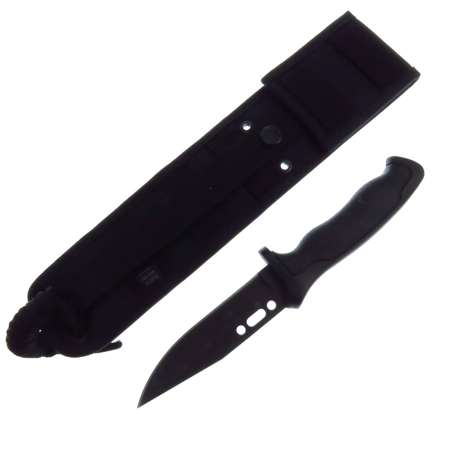 Bu655Bkstp Buck Tops Short Nighthawk Cuchillo Con Funda