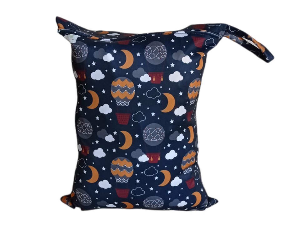 Bolsa Impermeable Palu Para Pañales Ecológicos Wetbag Estampada
