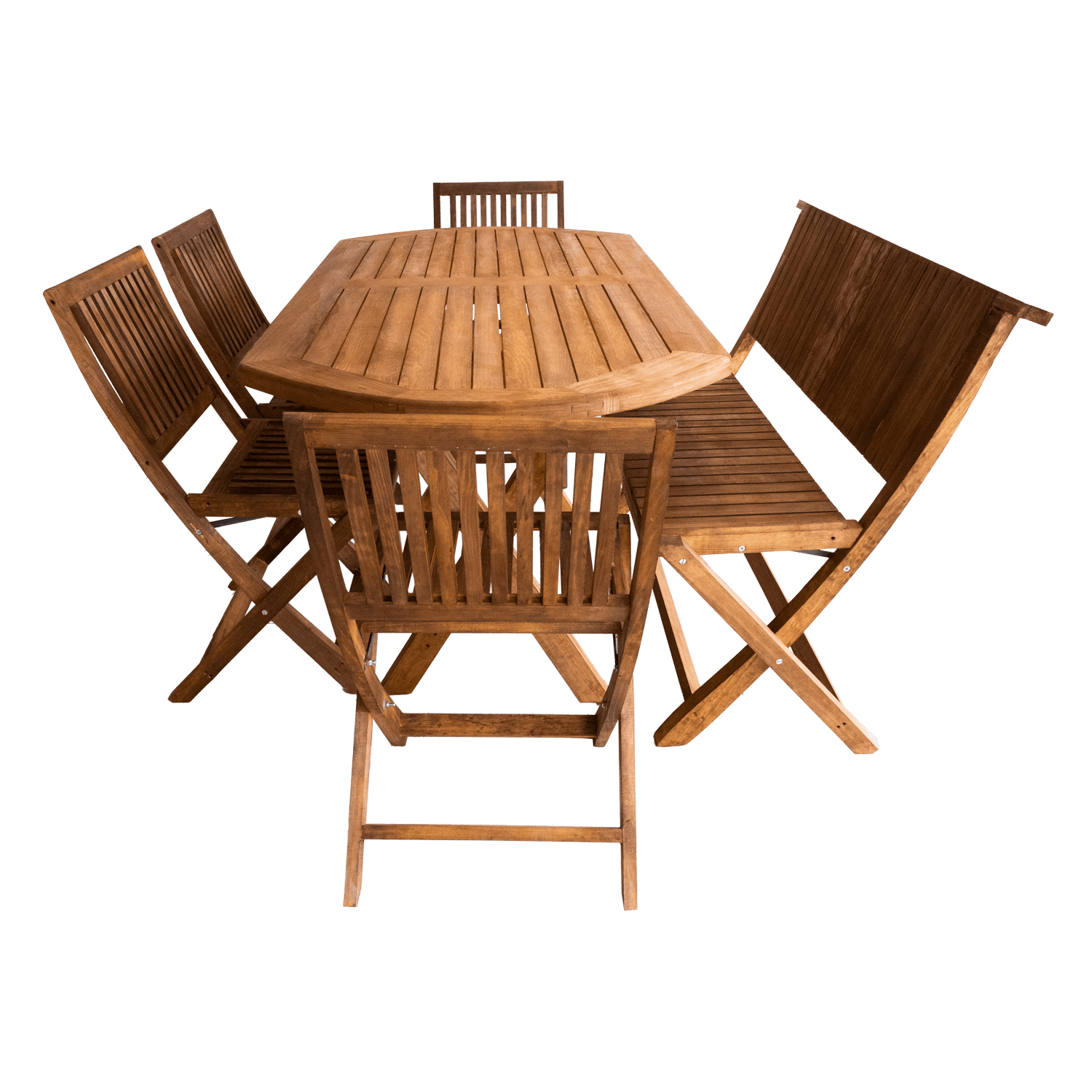 Comedor Ovalado Modelo Jardín 6 personas 150x80 . Rústico Tratable . Leer Descripción