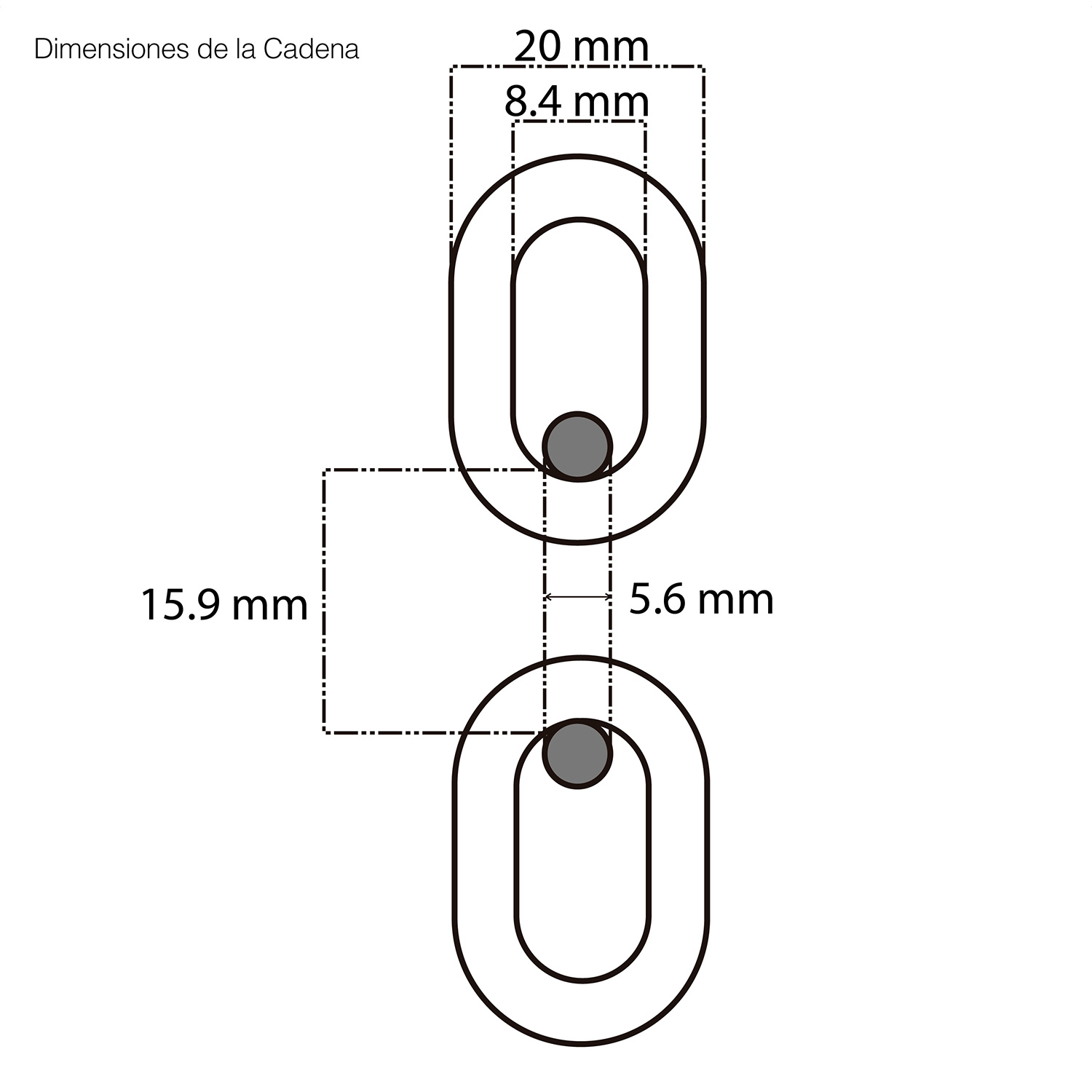 Polipasto Garrucha Manual 1000kg 1 Ton Cadena de Mano 23 m Cadena Carga 3 m
