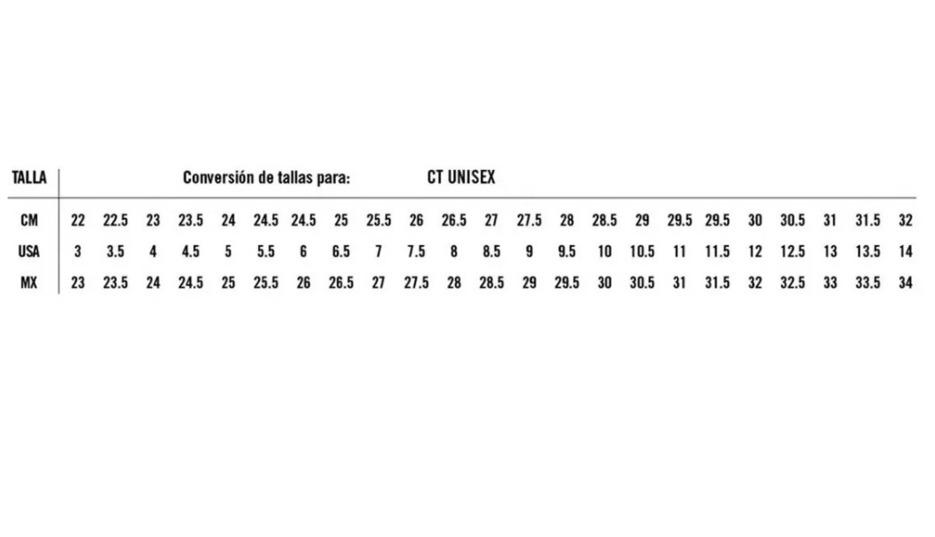 Tenis Converse Chuck Taylor All Star Originales Unisex