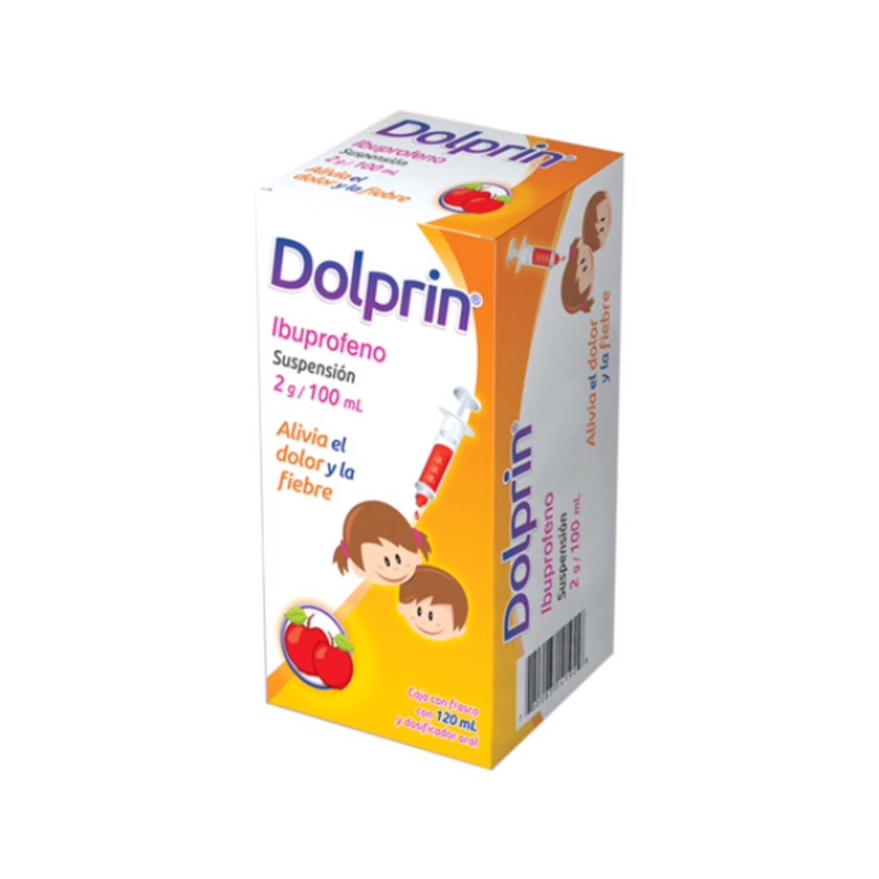 Dolprin, Ibuprofeno frasco con 120ml 