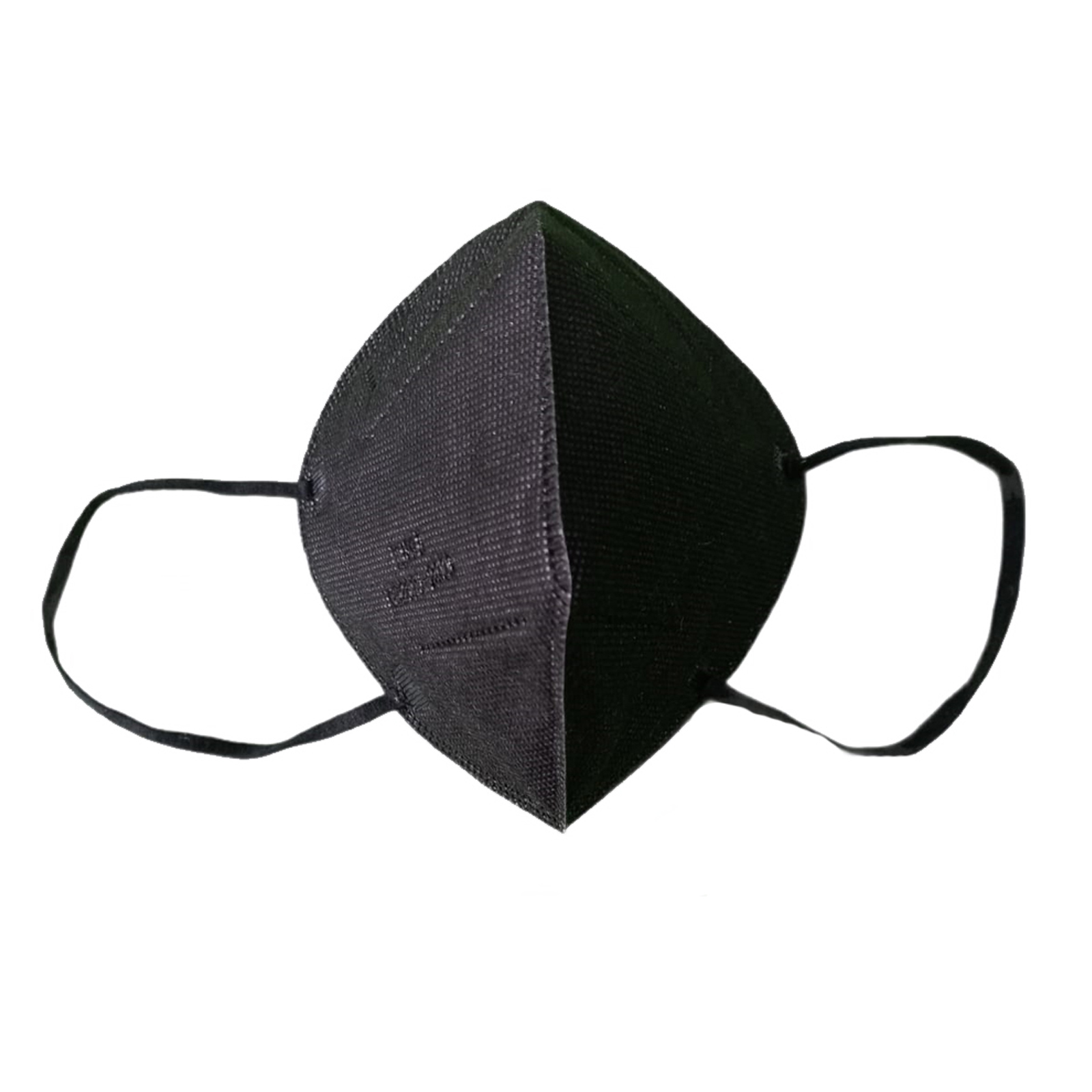 Paq 30 cubrebocas negro KN95 Tomods y 3 caretas con armazón