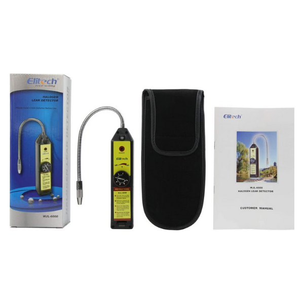Detector De Fugas De Gas Refrigerante Halogeno | Elitech WJL-6000