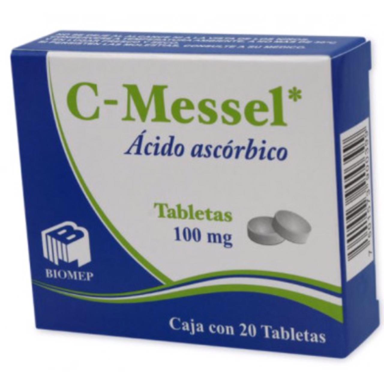 Ácido Ascórbico, 100mg Con 20 Tabs (3 cajas)